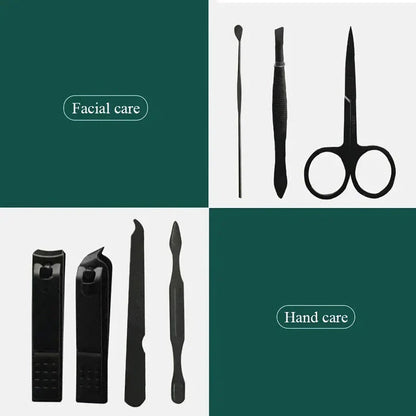 Premium 7-Piece Nail Clippers Kit for Manicure and Pedicure - Durable Stainless Steel Tools for Salon-Quality Grooming
