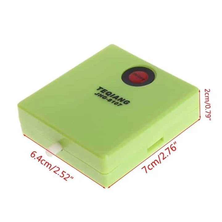 Premium mini air pump with aeration stone, perfect for maintaining a thriving aquarium environment