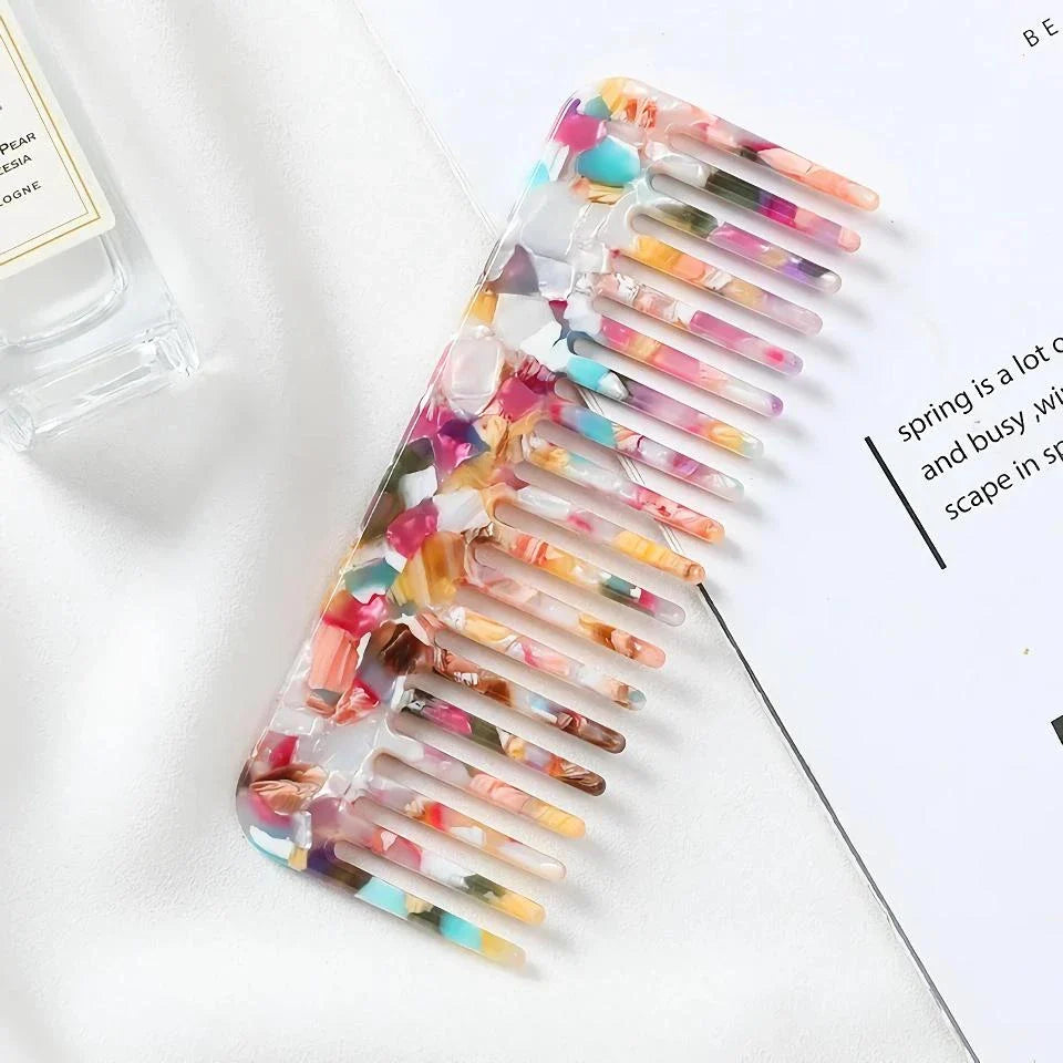 Premium Kids Anti-static Hair Massage Comb in Coffee Colour for Smooth, Frizz-Free Styling