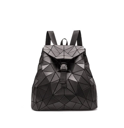 Diamond-patterned backpack in various colours, featuring a sophisticated and contemporary British design