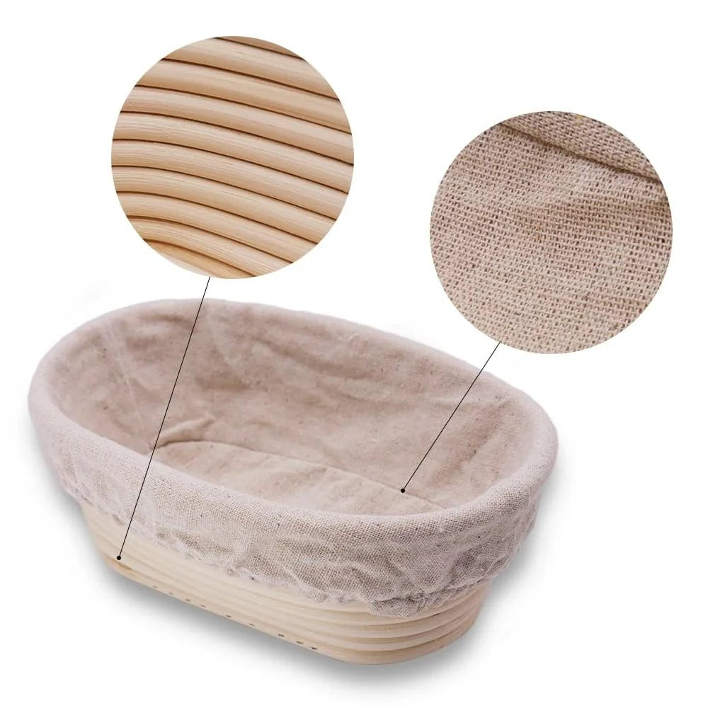 Eco-Friendly Rattan Basket handwoven with care, offering stylish and sustainable storage for your kitchen