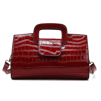 A stylish and versatile retro-patterned handbag with a sturdy canvas construction and organised interior, perfect for everyday use in the UK.