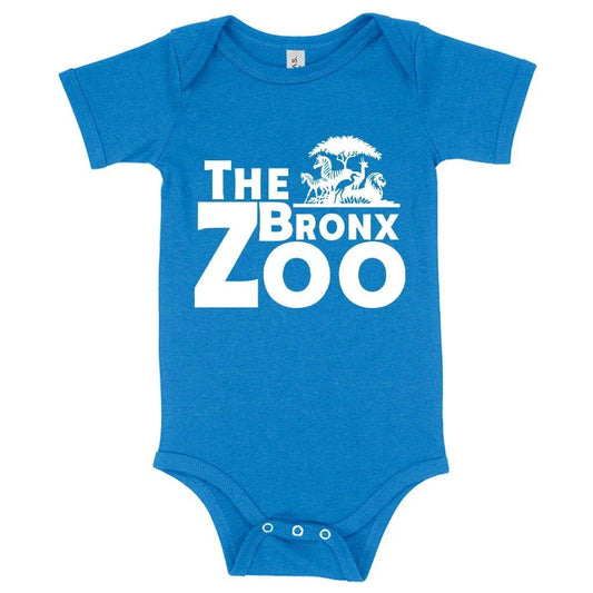 Bronx Zoo Baby Jersey Onesie - Soft, Flexible, and Comfortable Newborn to 2 Year Clothing