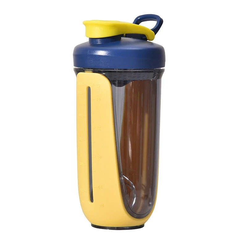 Premium 680ml large capacity protein shaker bottle with leak-proof design and mixing ball for smooth blending