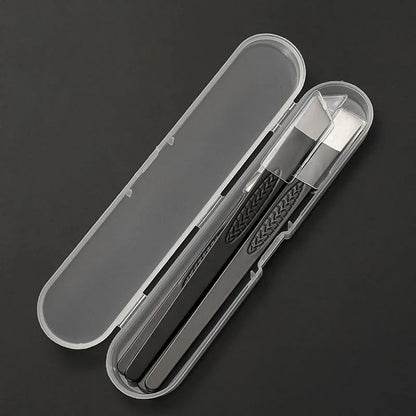 Premium Stainless Steel Pedicure Set with 4 specialised tools for salon-quality foot care at home