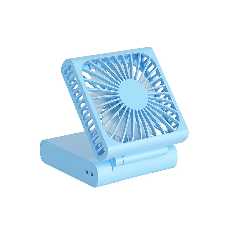 Compact portable USB power bank with built-in cooling fan, perfect for on-the-go use by British consumers