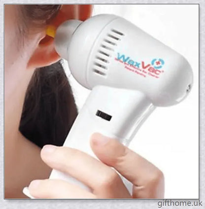 Premium ear wax remover vacuum with soft silicone tips for safe and effective ear cleaning