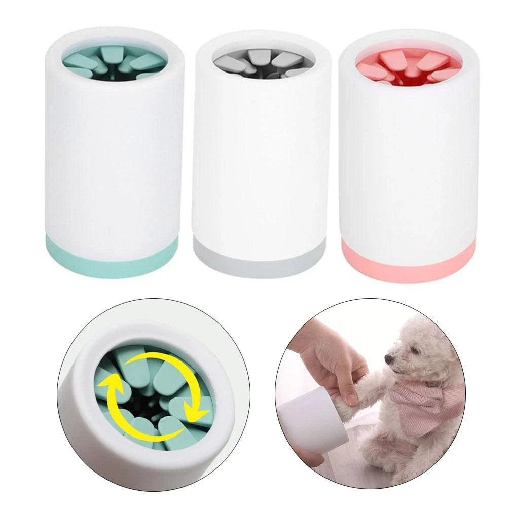 Premium Silicone Paw Cleaner for Pets - Gentle and Effective Cleaning for Spotless Paws