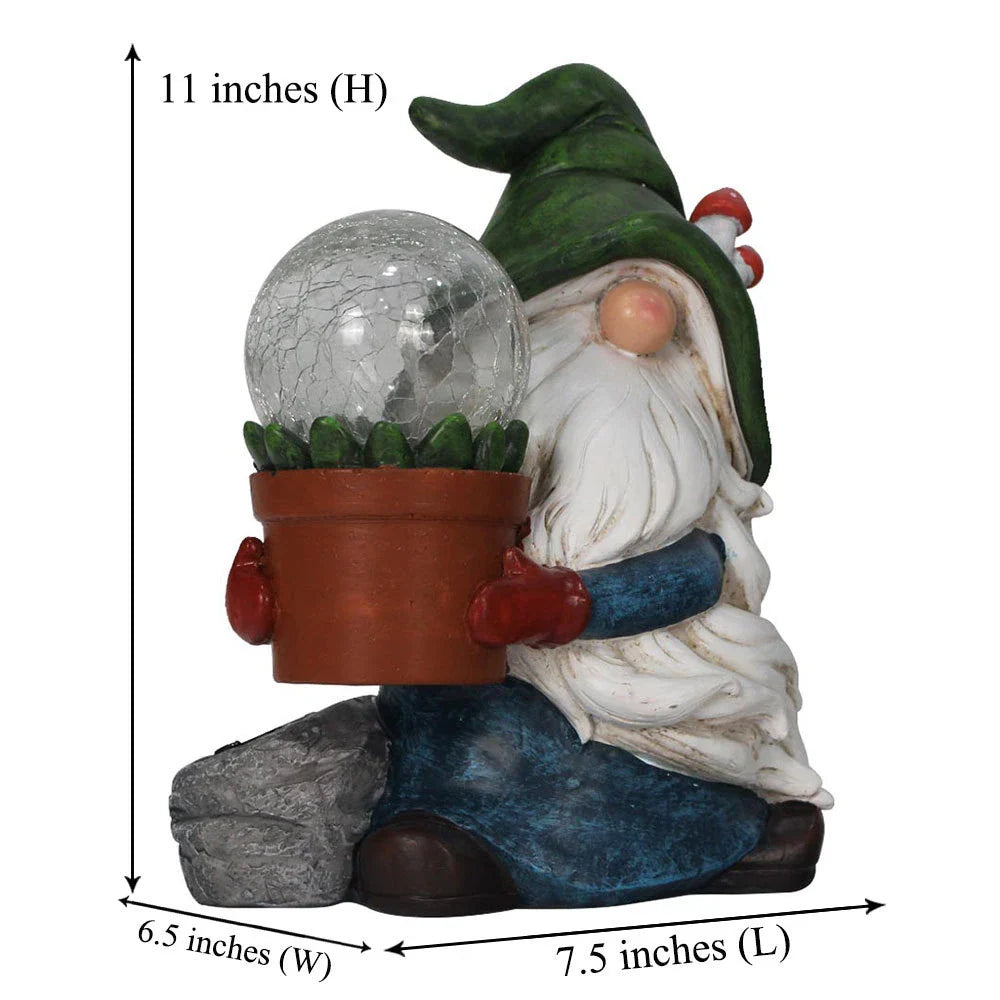 Elegant European-style garden lamp ornament made of synthetic resin, featuring a sculptural design inspired by continental courtyards