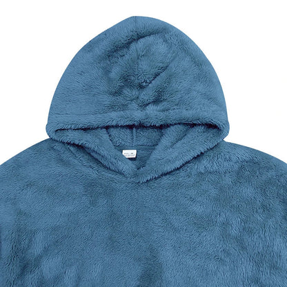 Premium double-faced velvet jumper in a range of sophisticated colours, featuring a relaxed fit and dimensional patch pockets for modern style.