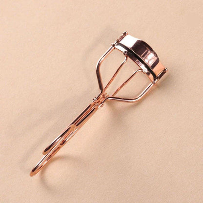 OVW 1PCS Eyelash Curler Clip in rose gold, designed for effortlessly curled and volumized lashes