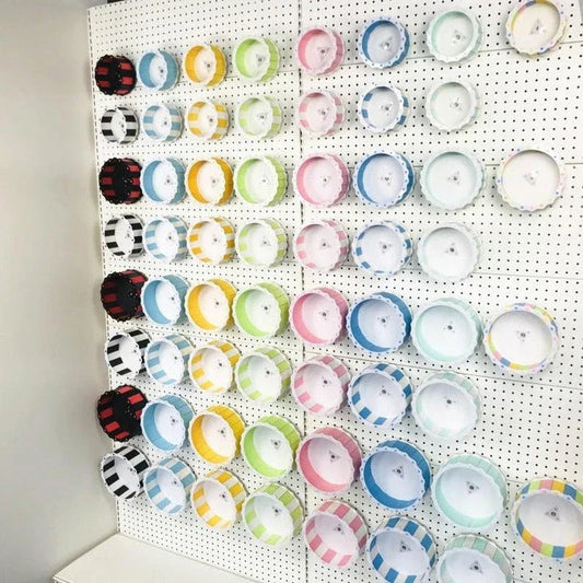Premium PVC Hamster Wheel with 14.5 cm diameter for energetic exercise and activity