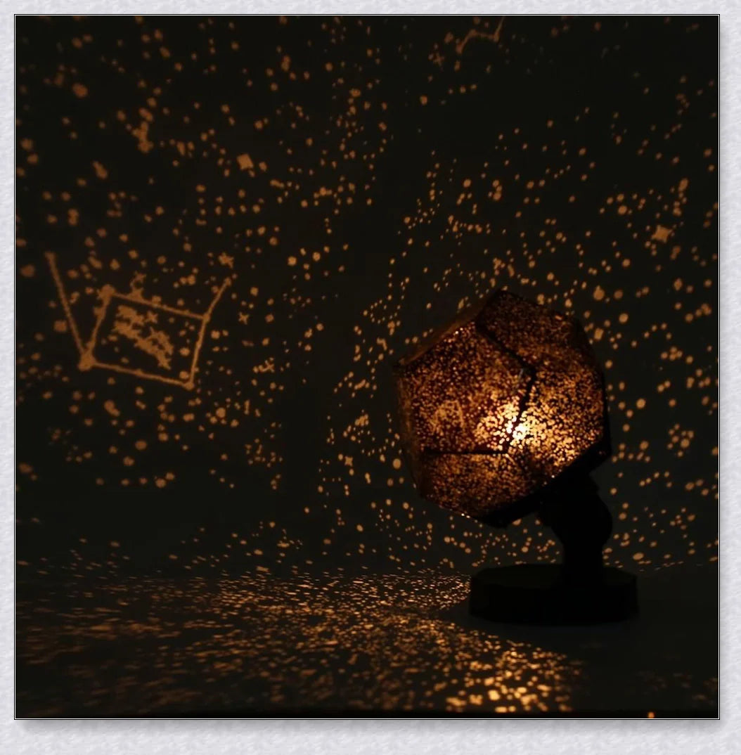 Mesmerising Star Constellation Projector creating a captivating night sky display with changing colours, perfect for relaxation and sleep