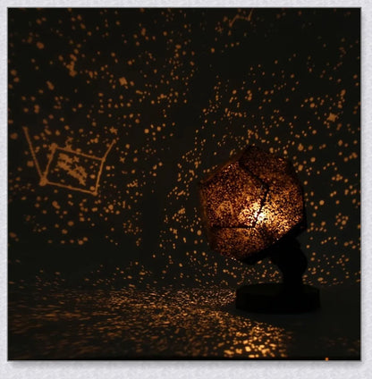 Mesmerising Star Constellation Projector creating a captivating night sky display with changing colours, perfect for relaxation and sleep