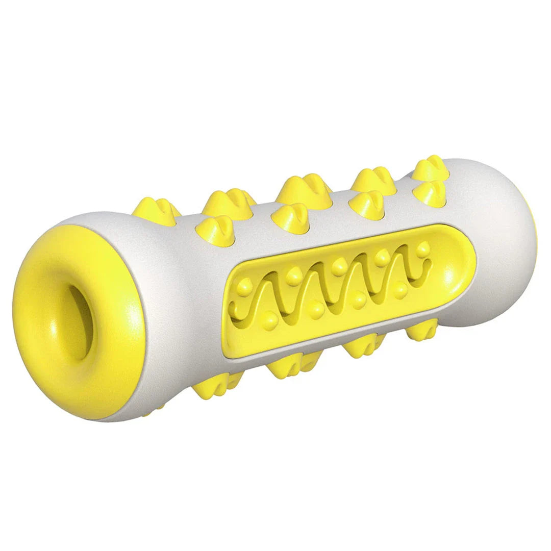 Premium dog dental chew stick toy with bristles for effective teeth cleaning and interactive play