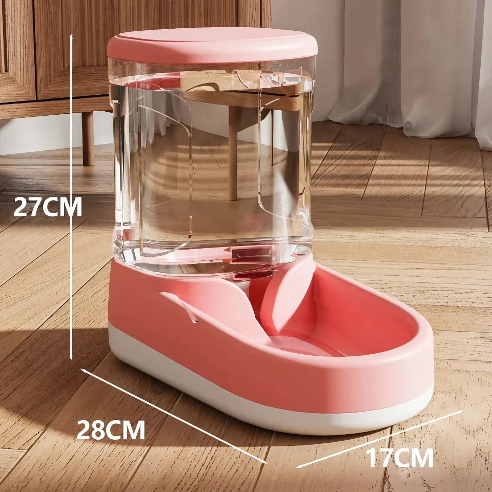 Large 3.8L Capacity Automatic Pet Food Dispenser for Dogs and Cats in Blue