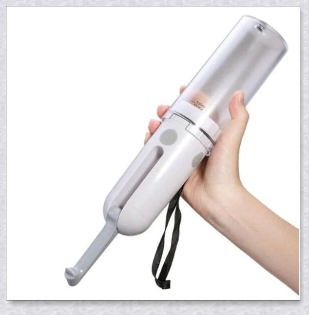 Premium portable handheld bidet spray with adjustable nozzle and water pressure for a refreshing, hygienic clean on the go.