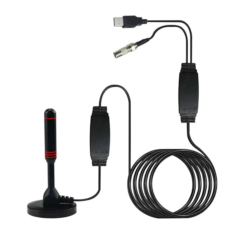Premium high-definition digital TV antenna with compact, indoor design for Freeview HD reception