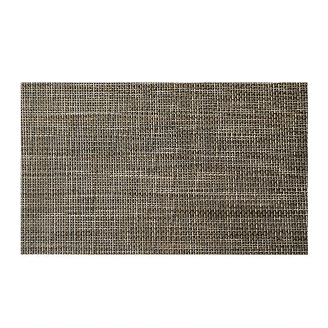 Stylish and durable waterproof placemats in black, protecting a dining table from spills and stains