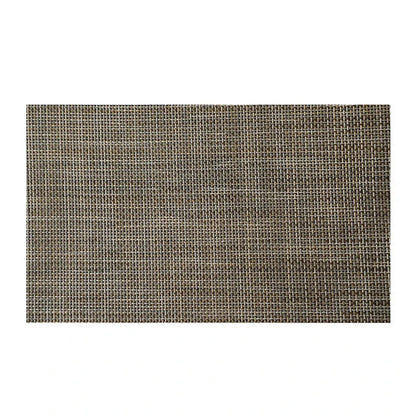 Stylish and durable waterproof placemats in black, protecting a dining table from spills and stains