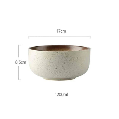 Premium Japanese-style ceramic ramen bowl with matching spoon, designed for an authentic ramen dining experience