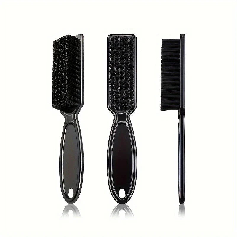Professional Shave Beard Brush made from durable ABS plastic with soft bristles for precise grooming and hair removal