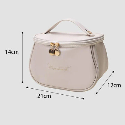 Premium Waterproof Cosmetic Organiser - Large Capacity Travel Makeup Case with Carry Handle