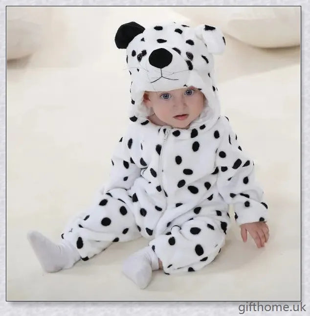 Premium flannel cotton baby rompers in various sizes for autumn and winter warmth and comfort