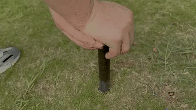 Premium solar-powered snake repellent device with ultrasonic waves for effective pest deterrence in UK gardens