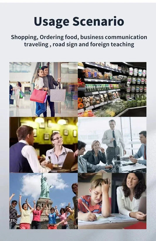 Premium Multilingual Translation Pen with advanced language translation capabilities for global travellers