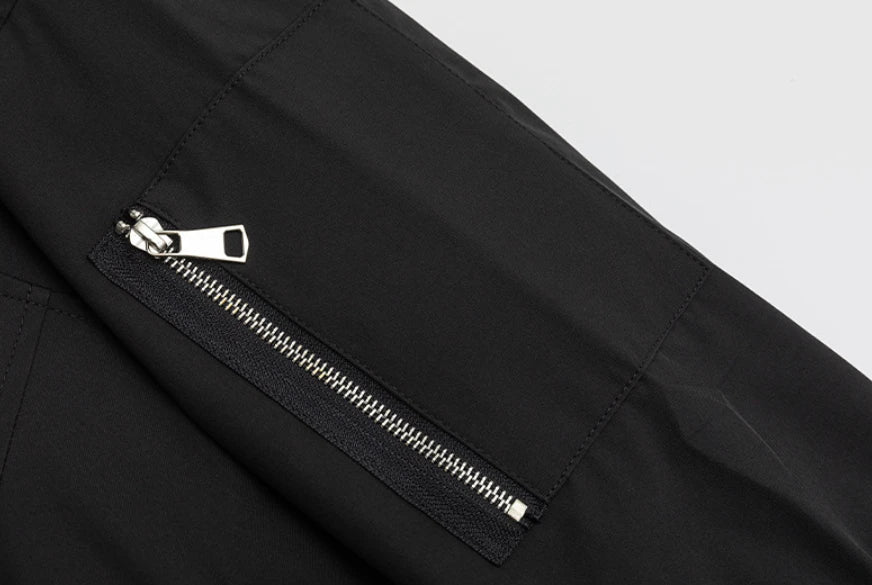 Premium high-street workwear jacket for men in black and purple colours, featuring a sleek, modern silhouette and durable construction.