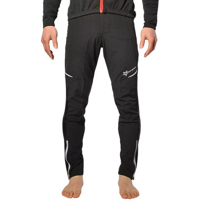 Breathable and reflective cycling pants for men and women, featuring moisture-wicking fabric and reflective elements for enhanced visibility and safety.