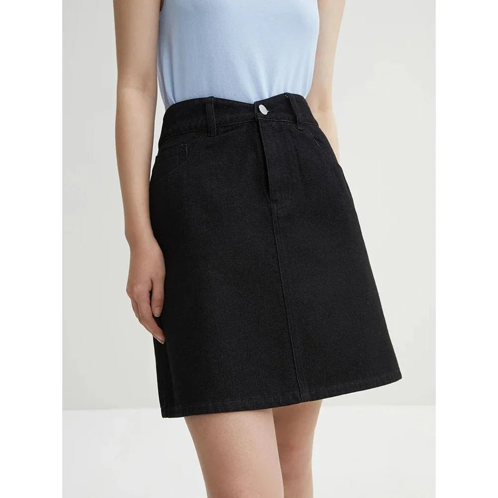 High Waist Denim Skirt for Women: Comfortable, Versatile, and Effortlessly Chic