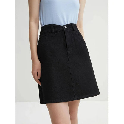 High Waist Denim Skirt for Women: Comfortable, Versatile, and Effortlessly Chic