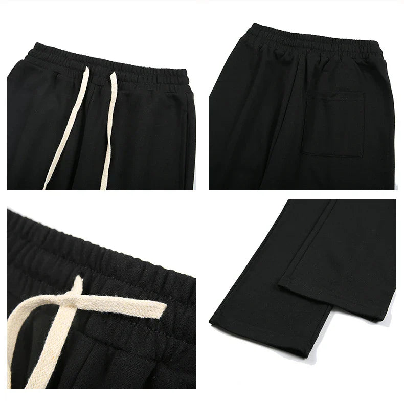 Premium loose-fit casual trousers in black, grey, and brown colours for everyday wear