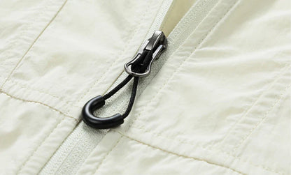 A lightweight, versatile outdoor jacket made from premium nylon fabric, perfect for British adventures and outdoor activities.