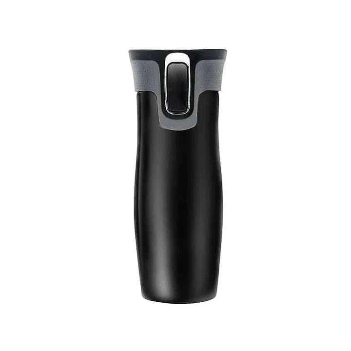 Premium Stainless Steel Coffee Thermos in a variety of stylish colours, including black, pink, blue, gold, and silver.