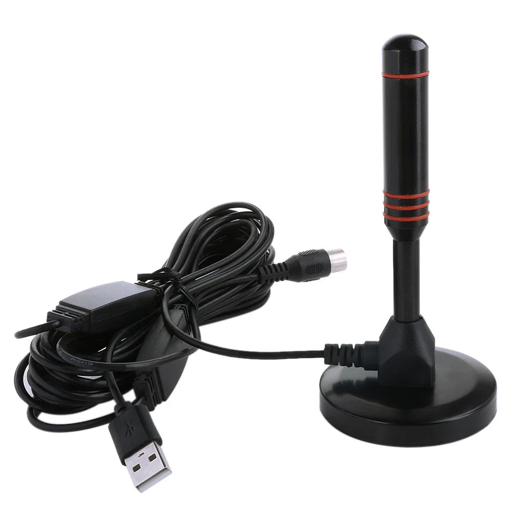 Premium high-definition digital TV antenna with compact, indoor design for Freeview HD reception