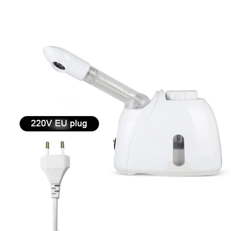 Ozone Nano Facial Steamer & Humidifier - Luxurious at-home spa device for deep cleansing, hydration, and skin rejuvenation