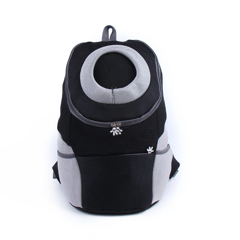 Premium Breathable Pet Backpack with Adjustable Straps and Multiple Storage Compartments for Outdoor Adventures