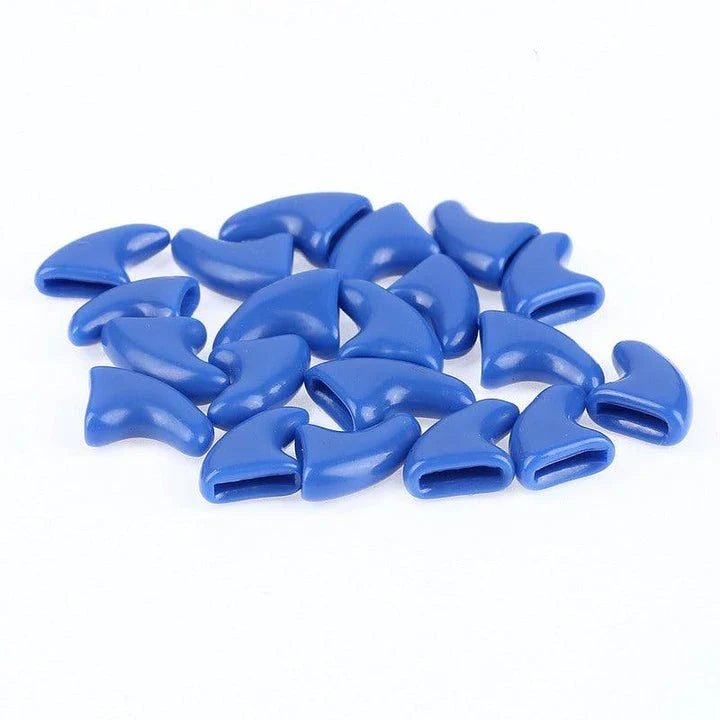 Premium soft rubber cat nail caps in various sizes for protecting your feline friend's paws and preventing furniture scratching