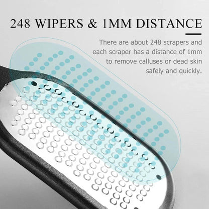 Premium Stainless Steel Foot File for Effortlessly Smooth and Soft Feet