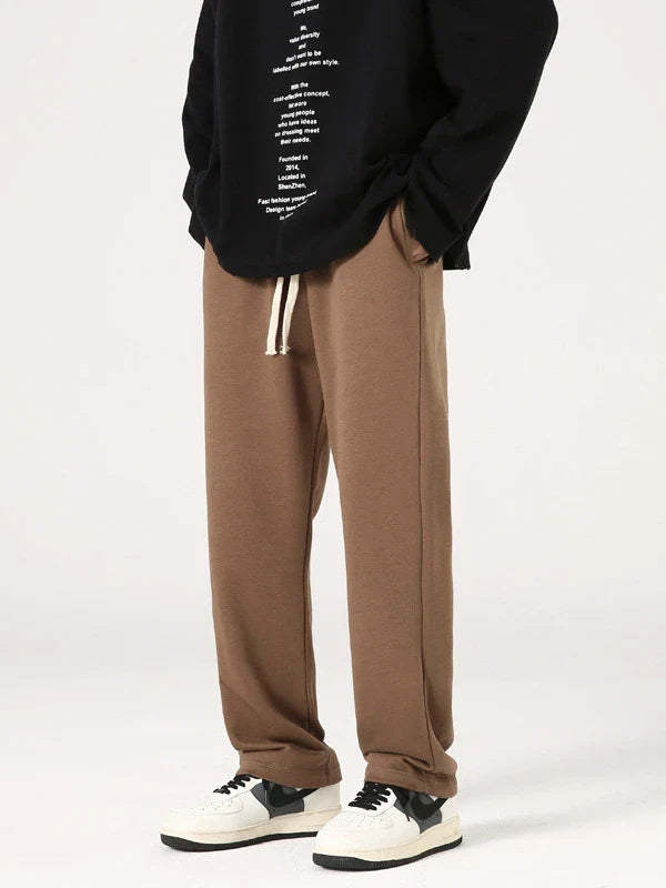 Premium loose-fit casual trousers in black, grey, and brown colours for everyday wear