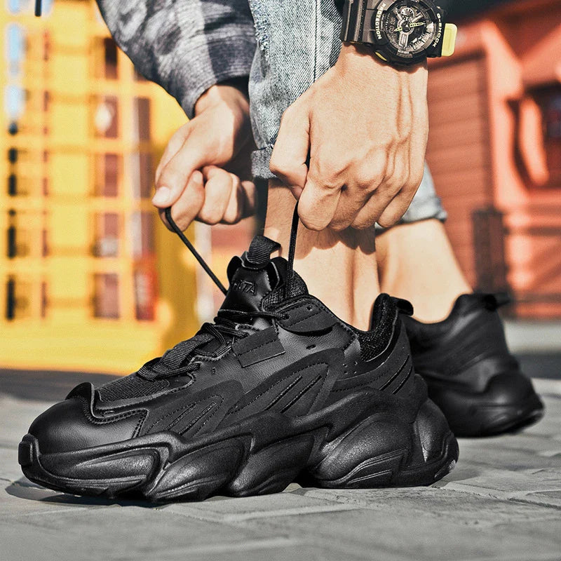 Premium casual trainers with a sleek, minimalist design and durable rubber sole for versatile, comfortable wear.