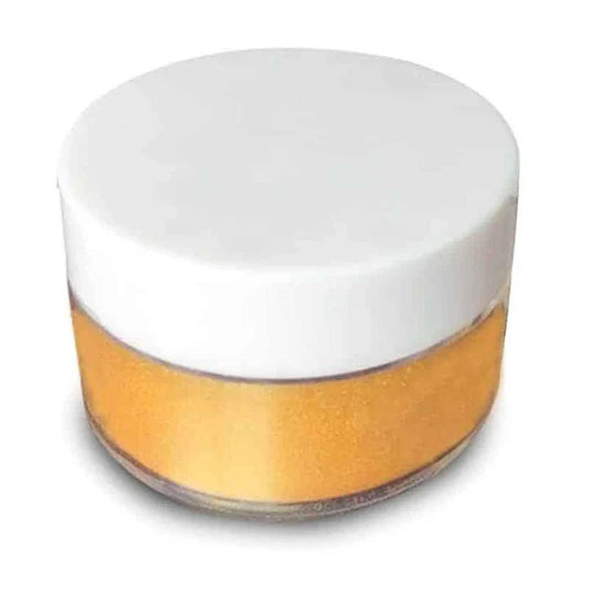 Premium sugar-based edible glitter in gold and silver colours, perfect for decorating cakes, cocktails, and savoury dishes