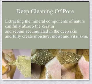 Nourishing Green Tea Peel-Off Mask with botanical extracts for a radiant, healthy-looking complexion