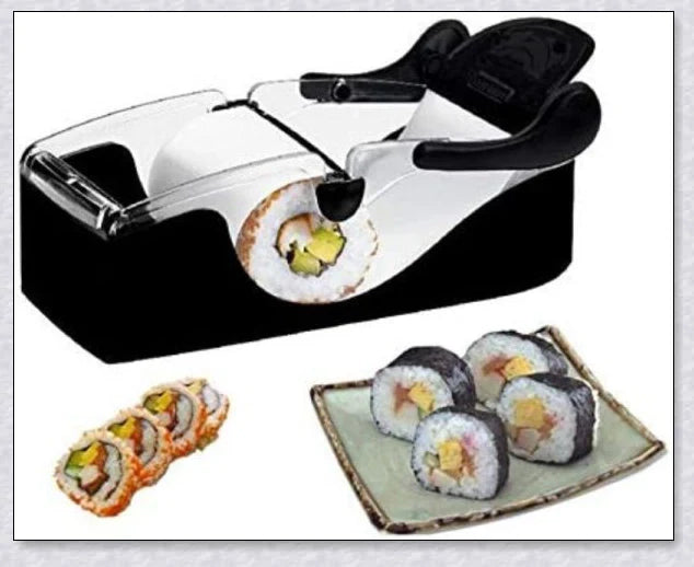 Portable DIY Kitchen Sushi Roll Maker - Compact and easy-to-use device for making delicious homemade sushi