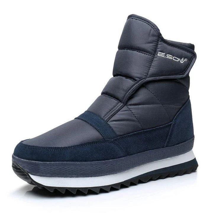 Men's winter shoes with a unique and stylish design, thick soles for warmth and comfort, and a variety of colour options