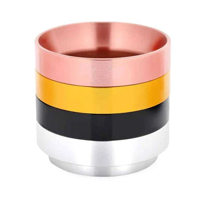 Premium Espresso Coffee Dosing Ring in rose gold, designed for consistent coffee extraction and café-quality results at home