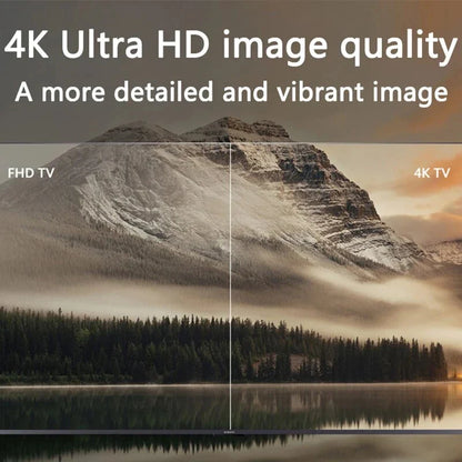 Trendha 4K Ultra HD Smart TV Box with 4K display, Dolby Atmos audio, and Google TV integration